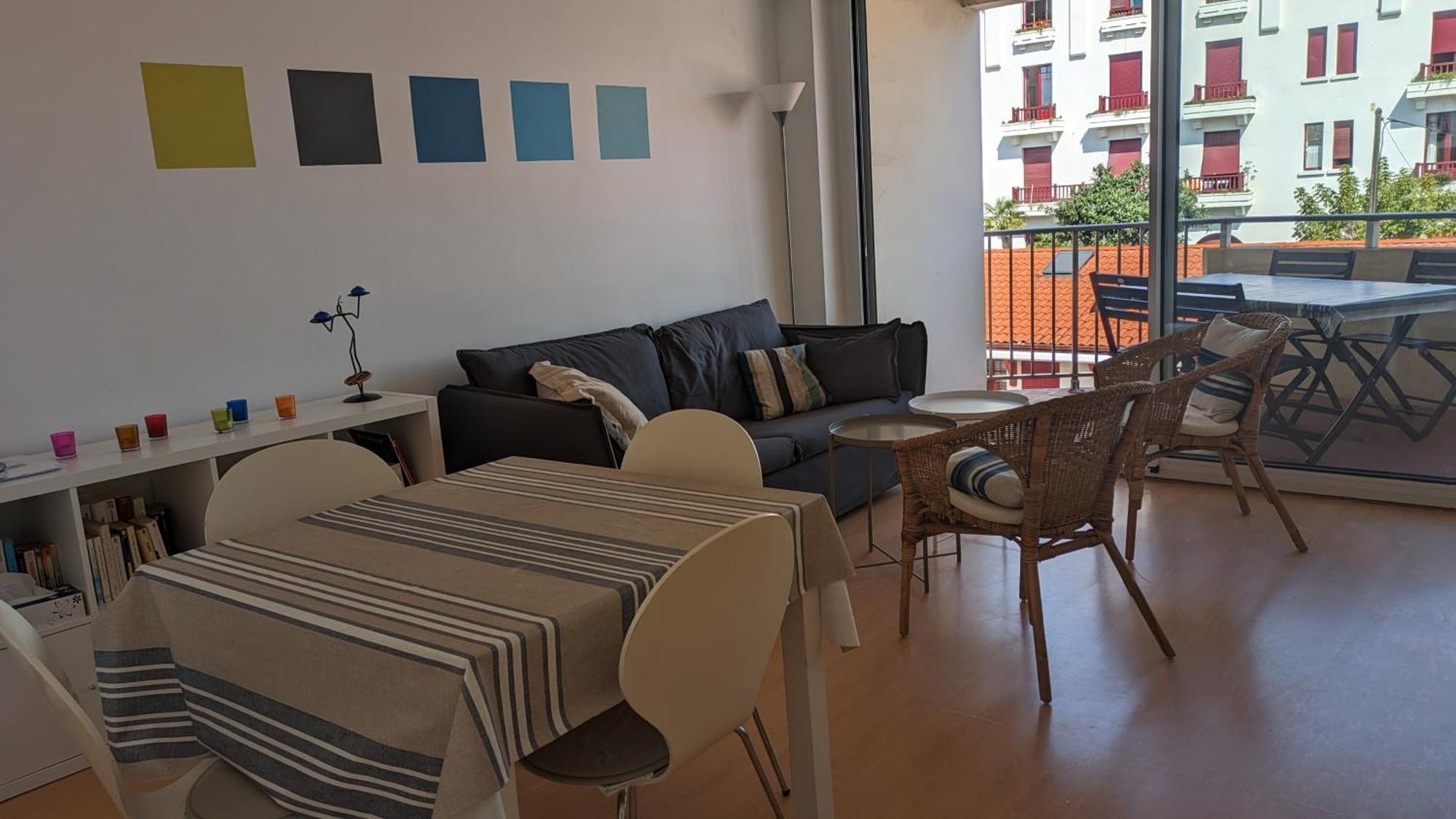 Appartement 3 Pieces Au Coeur D'Hendaye Plage Exterior foto